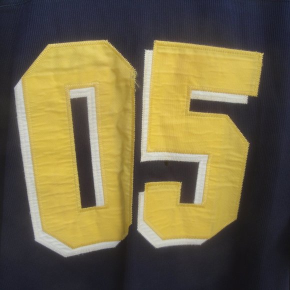 Roora Sports Vintage Jersey Michigan Go M Blue 05 Distressed 3XL - Picture 5 of 6